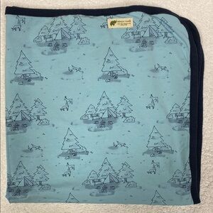 Monica and Andy Coming Home Blanket Let's Go Camping